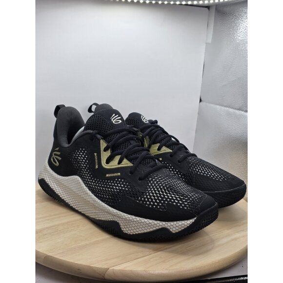 Under Armour Curry HOVR Splash 3 Mens Size 12 Basketball Shoes Black 3026899-002 - Picture 5 of 12